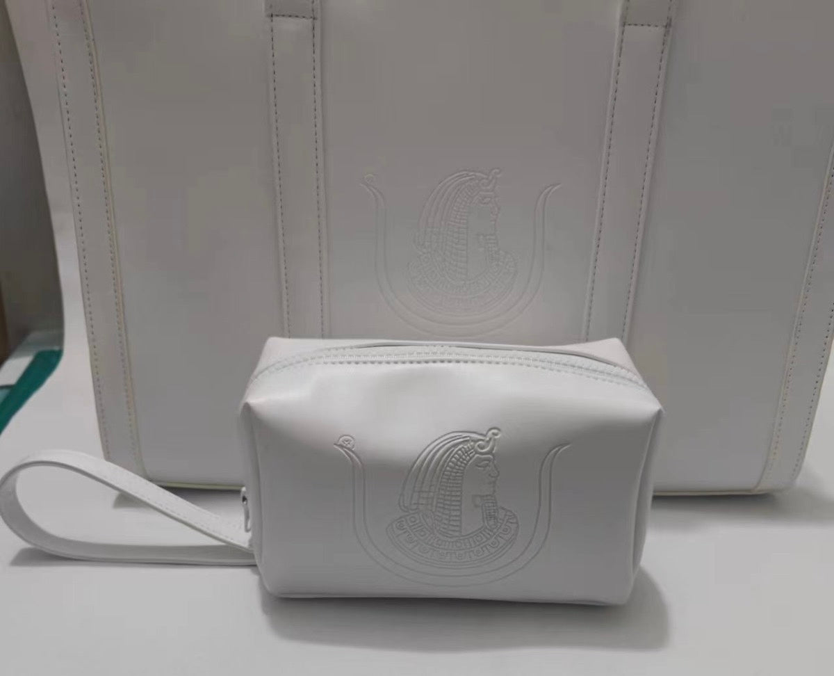 Daughters All White Purses 2pc